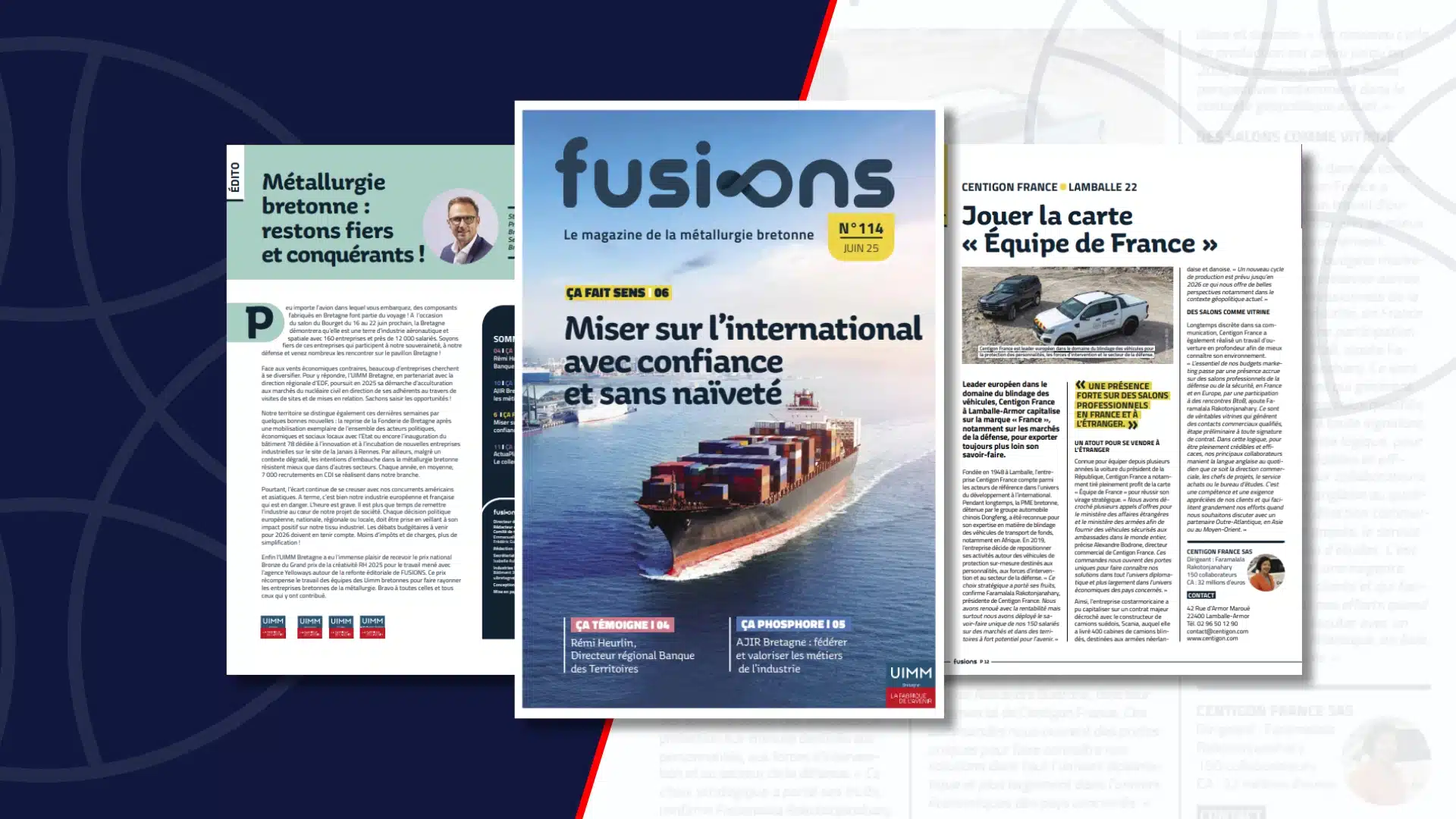 Centigon France mise sur l’Excellence Française