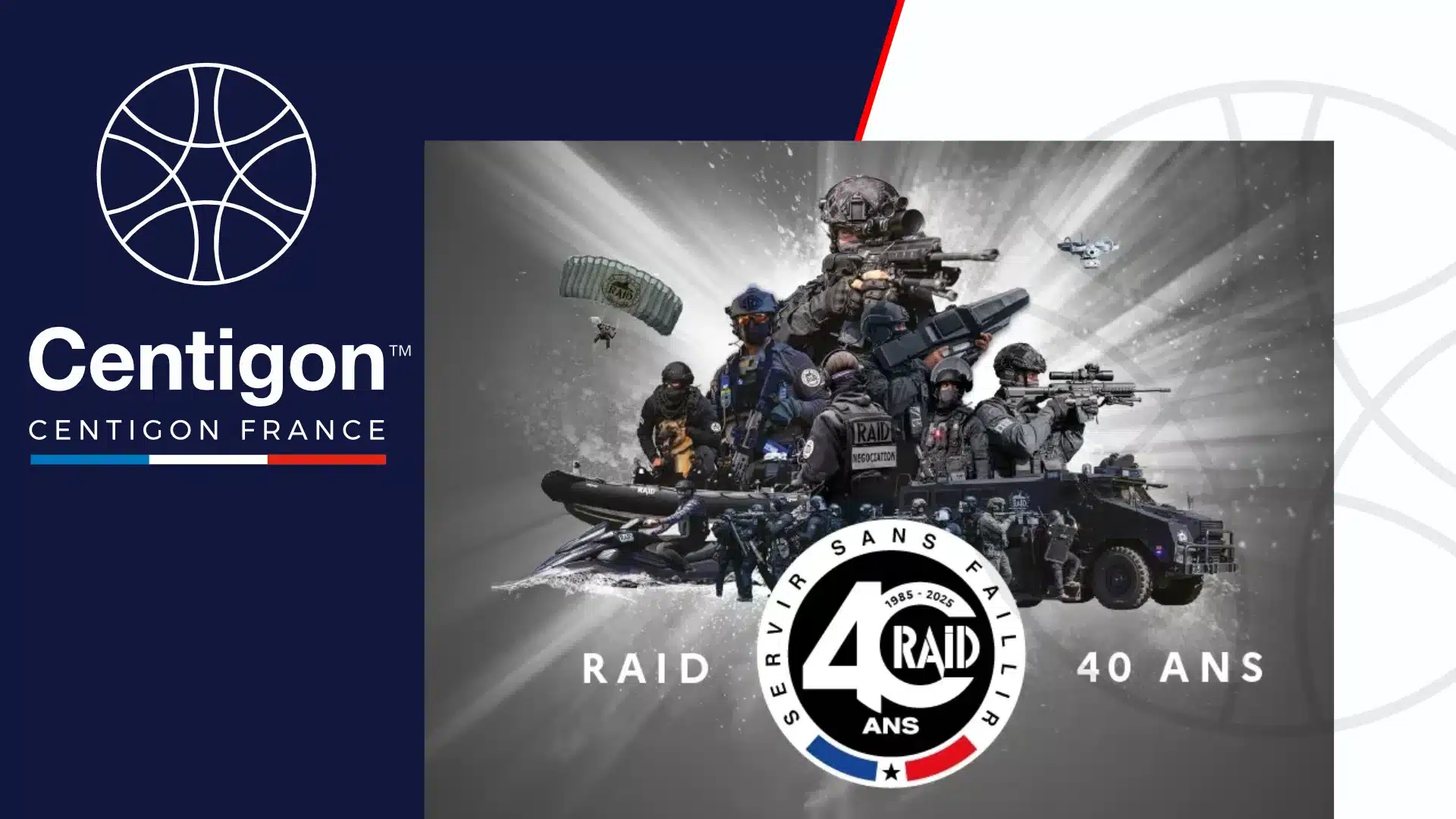 Les 40 ans du RAID