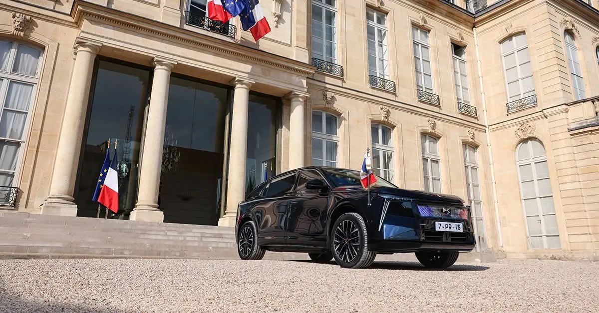 Le nouveau véhicule présidentiel dévoilé ce 14 juillet est blindé et aménagé par Centigon France