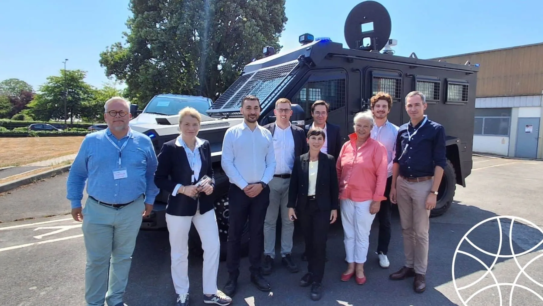 Les élus du Conseil Régional de Bretagne en visite chez Centigon France