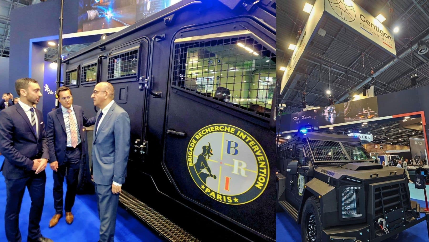 Centigon France a présenté le RAVEN au Ministre de l&rsquo;Intérieur