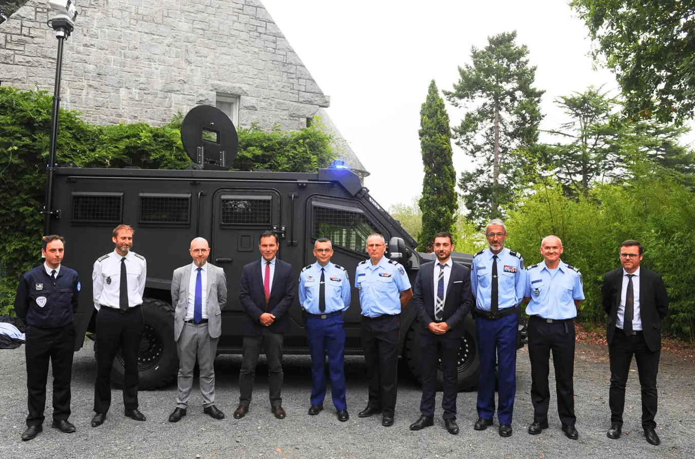 Sécurité intérieure : le RAVEN de Centigon France dévoilé à la préfecture des Côtes-d&rsquo;Armor