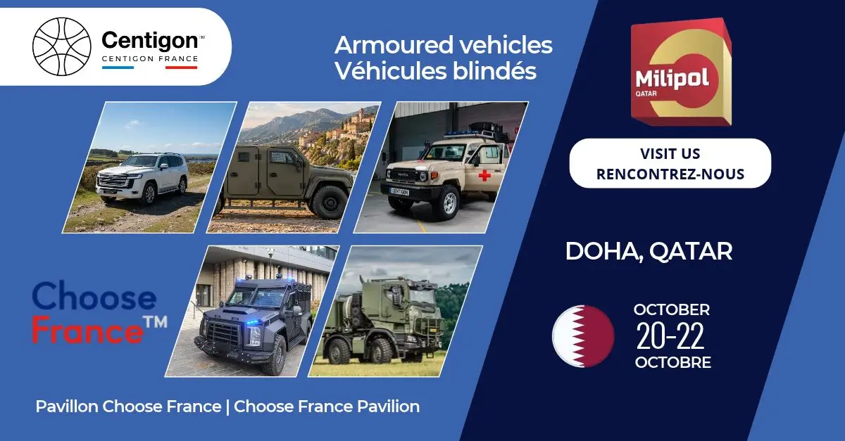 Retrouvez-nous à Doha pour Milipol Qatar du 20 au 22 octobre